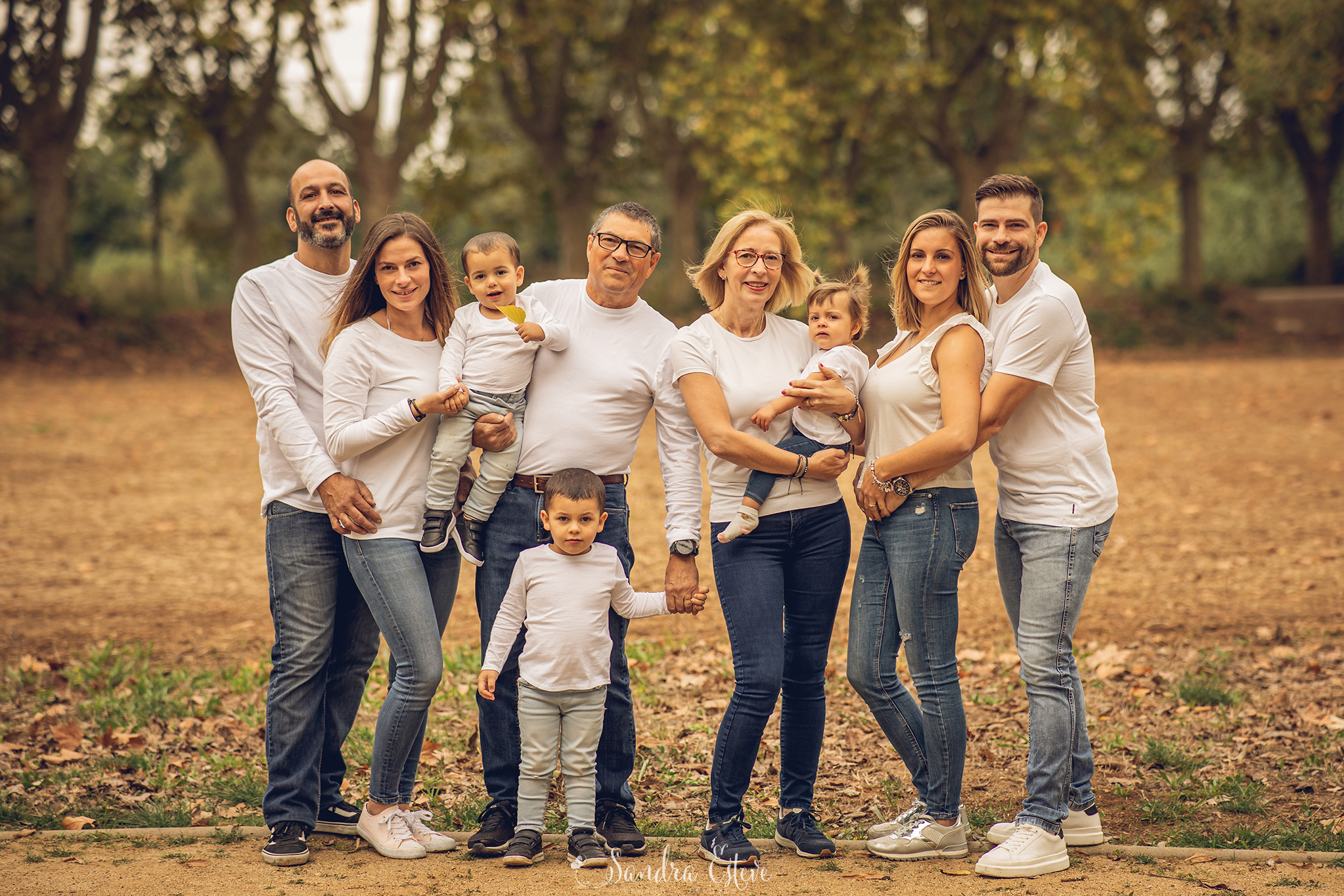 sesion fotos familiar grupo exterior