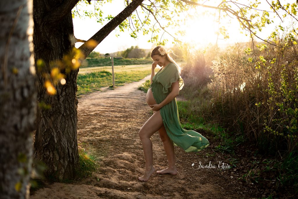 fotos exterior embarazada