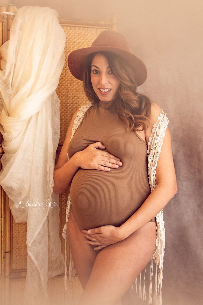 Sesion fotos embarazada boho.