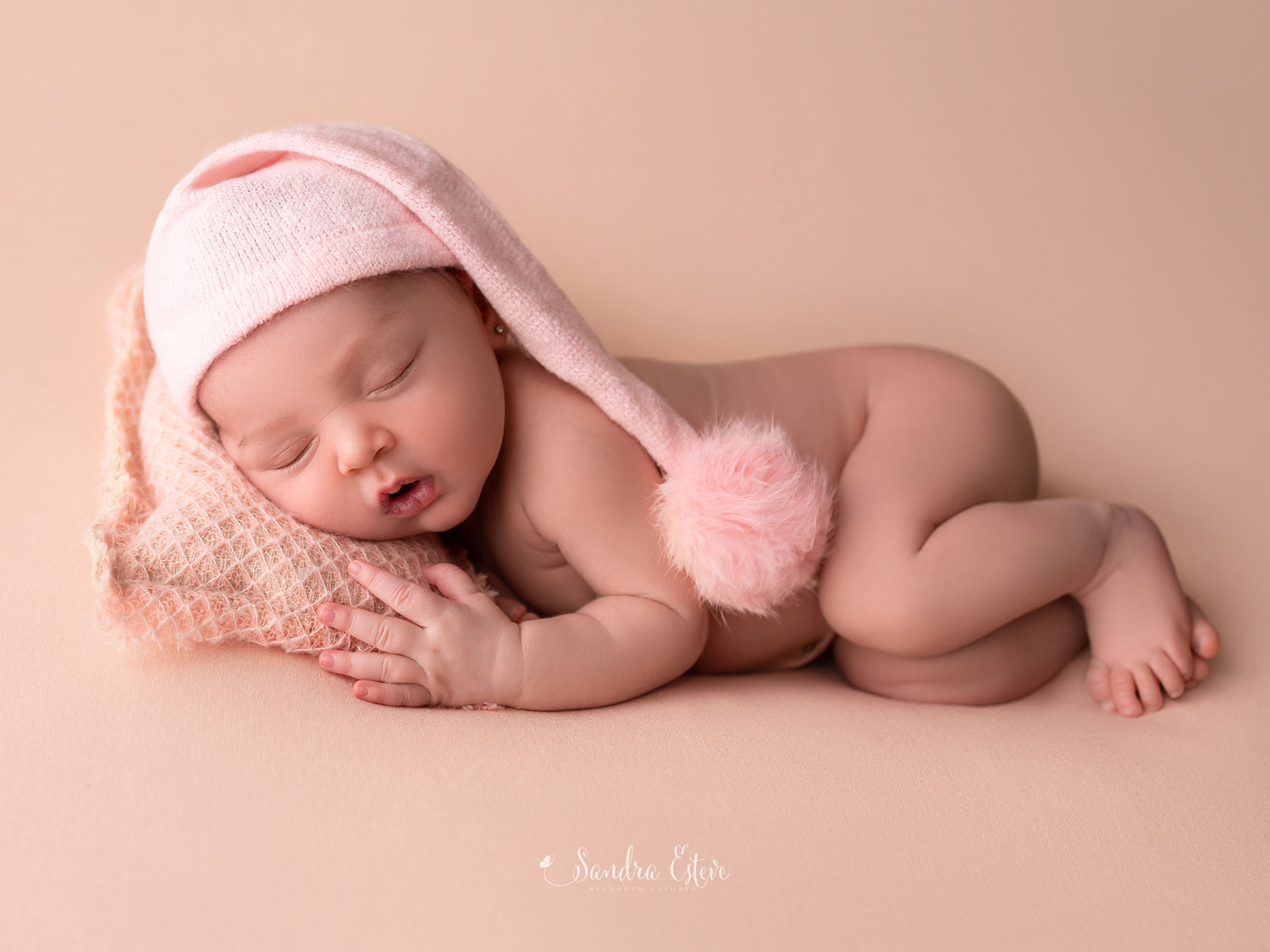 Foto bebé newborn estudio granollers