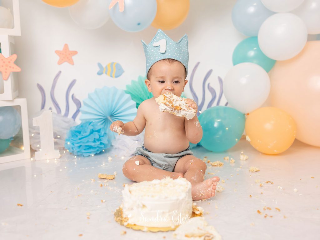 Fotos con pastel estudio Granollers