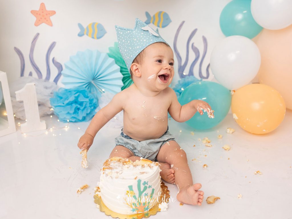 Reportaje de fotos smash cake Granollers