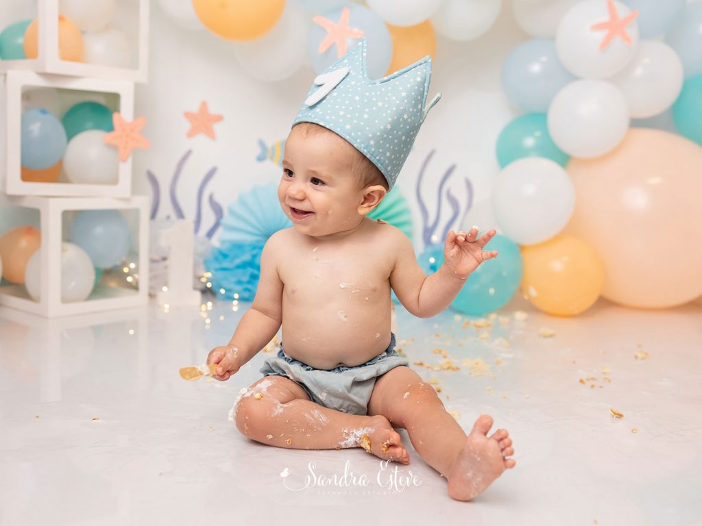 Sesión de fotos primer cumpleaños