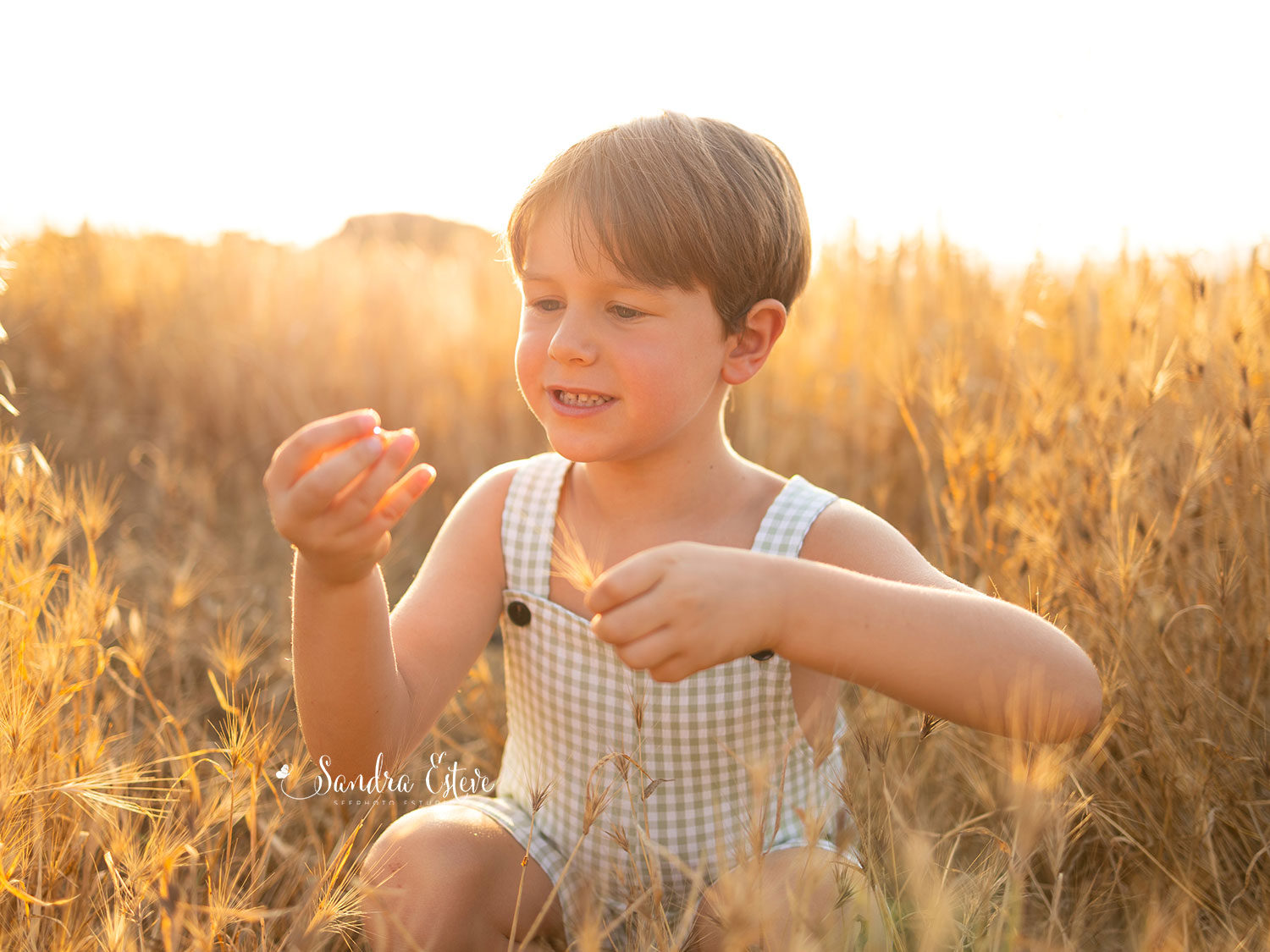 Sesion fotos exterior infantil