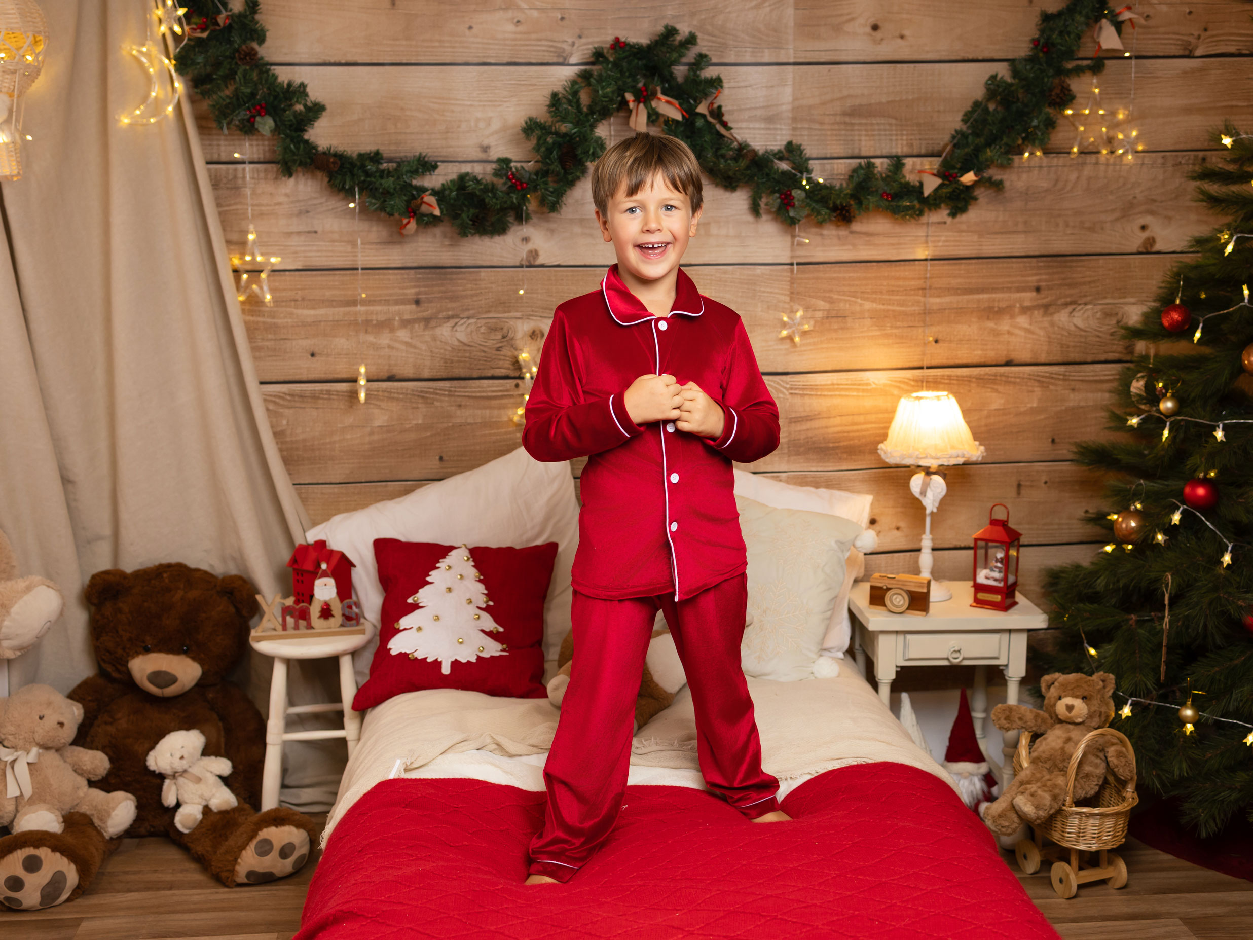 Sesión de fotos Navidad infantil 2025