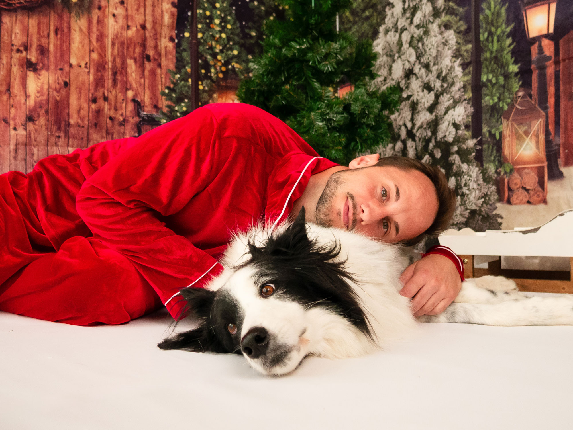 🎅 Sesión de Fotos de Navidad para Perros en Estudio – Cerca de Granollers (a 30 minutos de Barcelona)