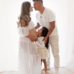 sesion fotos embarazada estudio girona