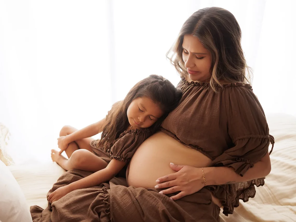 sesion fotos embarazada platja d'aro