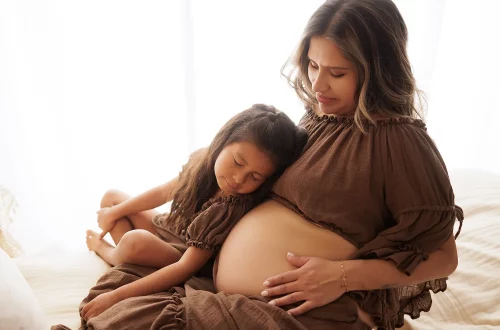 sesion fotos embarazada platja d'aro