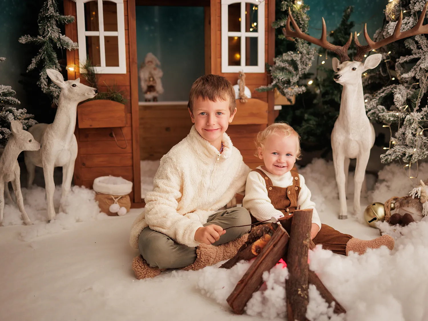 sesiones de foto navidad en estudio en granollers
