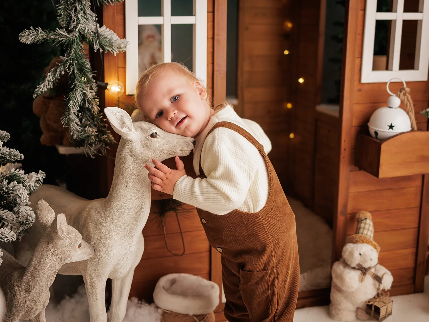 sesiones de foto navidad en estudio en granollers