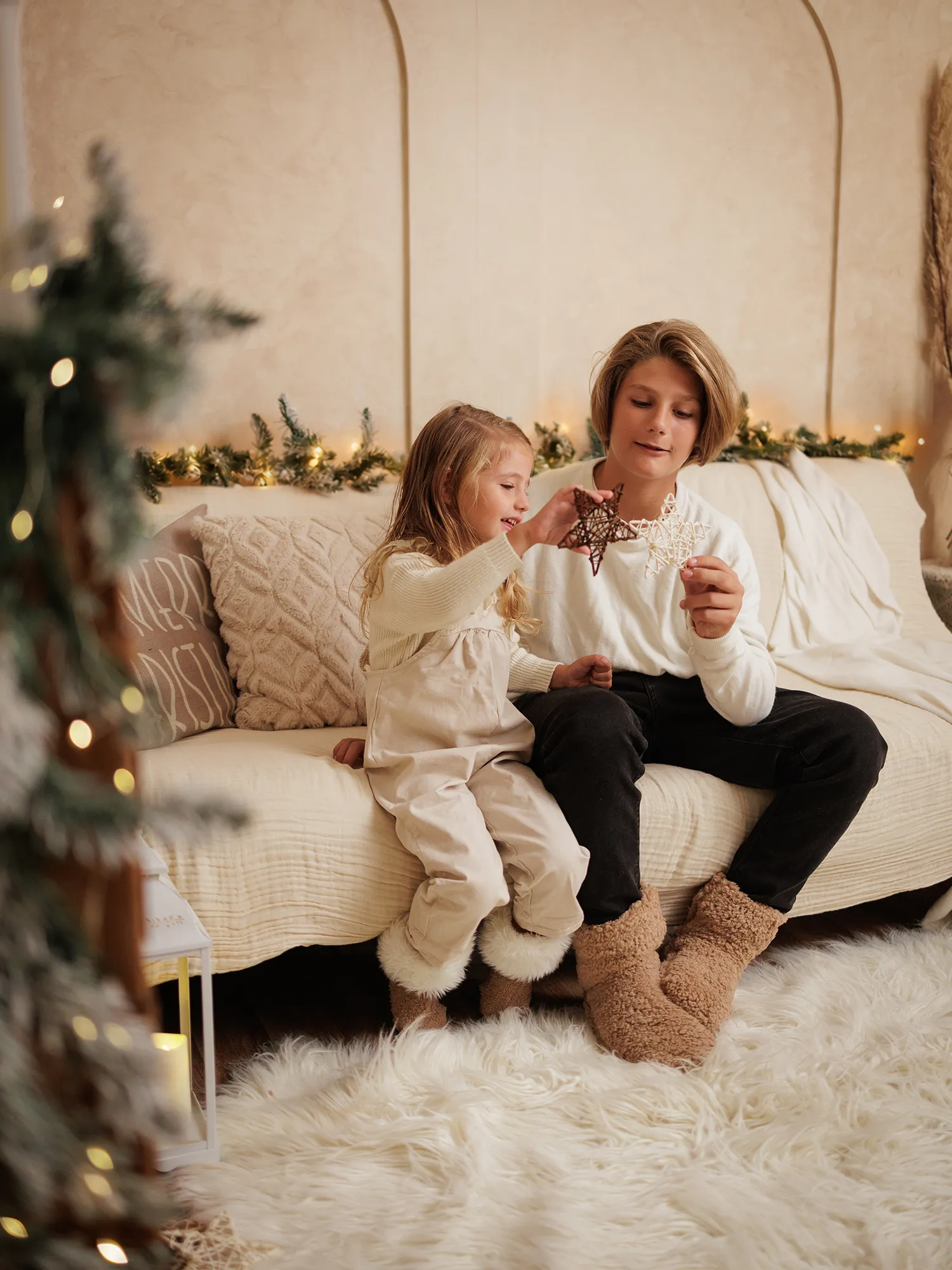 sesiones de foto navidad en estudio en granollers