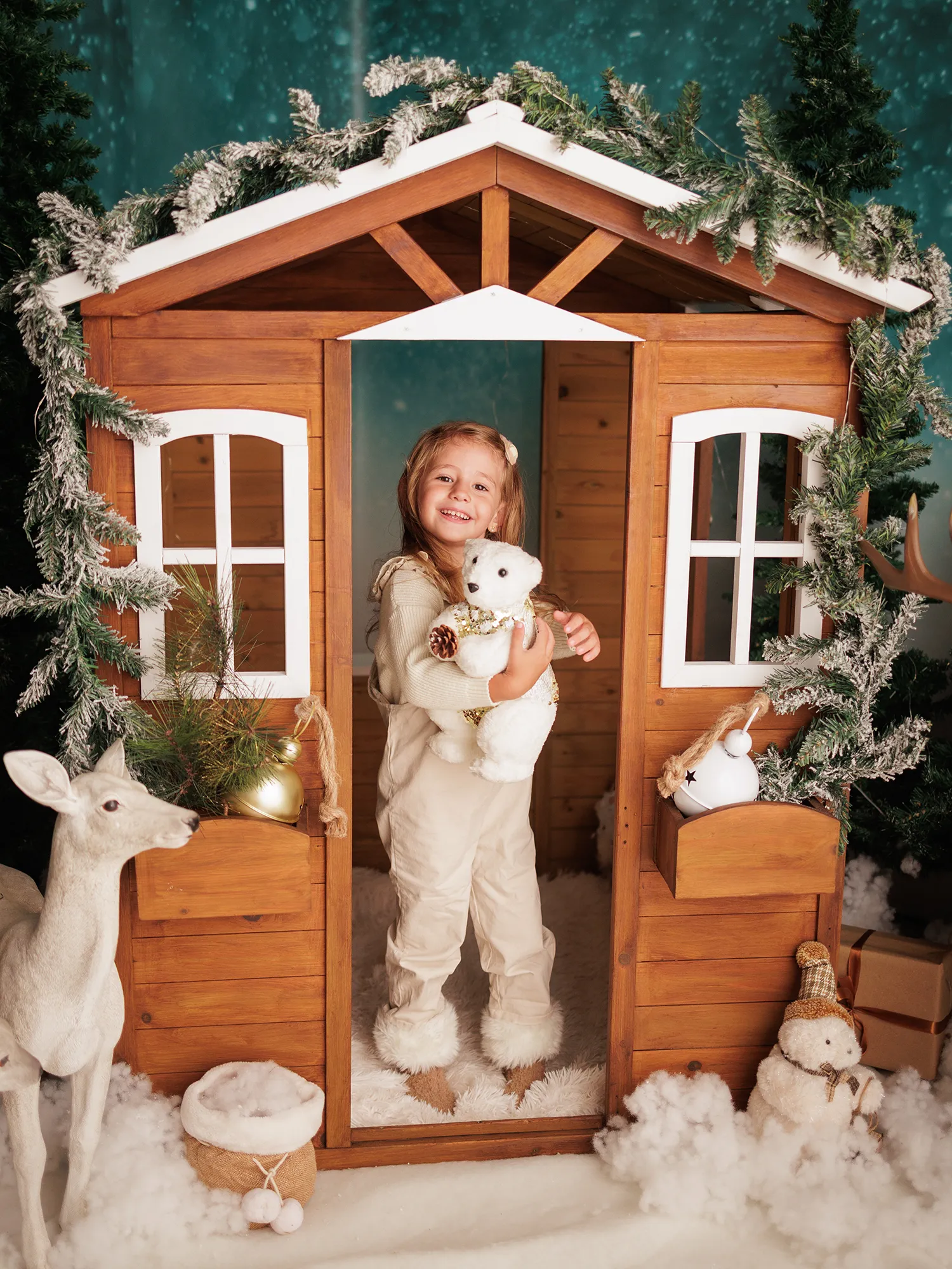 sesiones de foto navidad en estudio en granollers