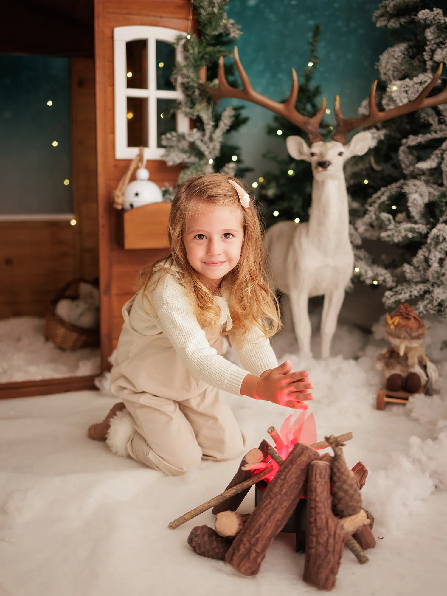 sesiones de foto navidad en estudio en granollers